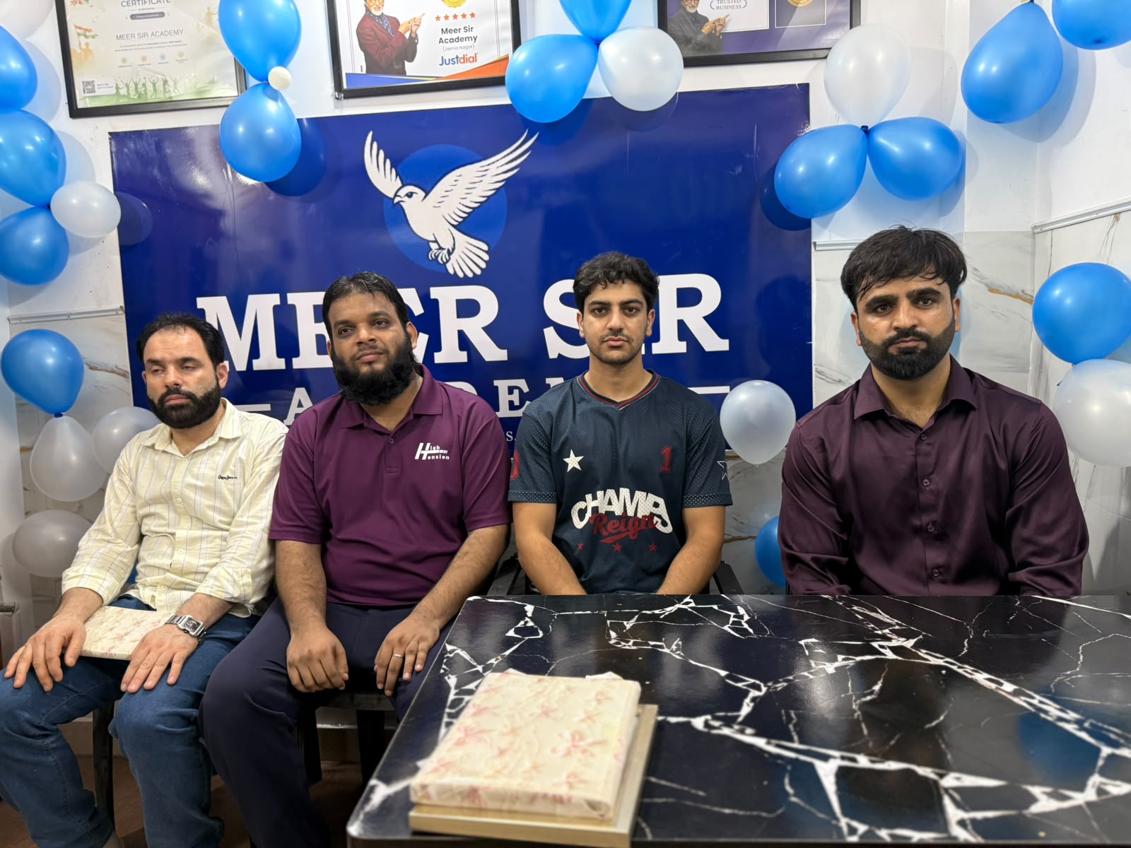 Academy team celebration